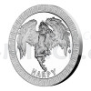 2020 - Niue 2 NZD Stbrn mince Bjn tvorov - Harpyje - proof (Obr. 1)
