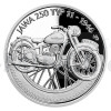 2020 - Niue 1 NZD Silver Coin On Wheels - Motorcycle JAWA 250 Type 11 - PP (Obr. 7)