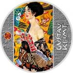 World Coins 2019 - Niue 1 NZD Gustav Klimt - Lady with a Fan - proof