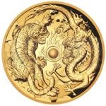 Gifts 2018 - Australia 200 AUD Dragon and Tiger 2 Oz High Relief - Proof