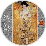 Gemstones and Crystals 2018 - Niue 1 NZD Gustav Klimt - The Lady in Gold - proof