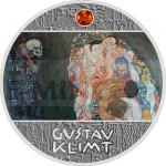 World Coins 2019 - Niue 1 NZD Gustav Klimt - Death and Life - proof