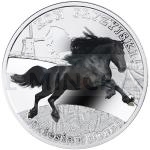 World Coins 2016 - Niue 1 NZD Friesian Horse - Proof