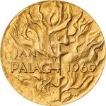 Czech Medals Jan Palach - Gold 100 Ducats - Jiri Harcuba