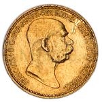 Historick mince 10 Korun 1909