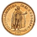 Historisch 10 Kronen 1894 K.B.
