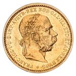 Historick mince 10 Korun 1906