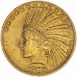 Historick mince 1910 - USA 10 $ Indian Head