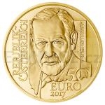 Weltmnzen 2017 - sterreich 50  Goldmnze Sigmund Freud - PP