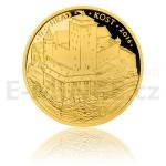 esk zlat mince 2016 - 5000 K Hrad Kost - proof