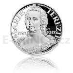 Tschechische Silbermnzen 2017 - 200 Kronen Marie Terezie - PP