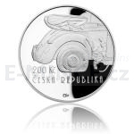 Czech Silver Coins 2017 - 200 CZK Operation Anthropoid - Proof