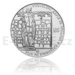 Czech Silver Coins 2017 - 200 CZK Consecration of Saint Wenceslas Chapel in Saint Vitus Cathedral - UNC