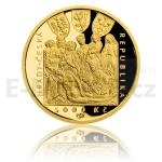 Czech Gold Coins 2018 - 5000 Crowns Zvkov Castle - Proof