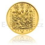 Czech Gold Coins 2018 - 5000 Crowns Zvkov Castle - Unc