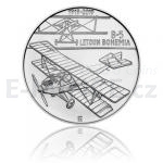 Themed Coins 2019 - 200 CZK Construction of Bohemia B-5 Aeroplane - BU