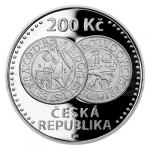 esk stbrn mince 2020 - 200 K Zahjen raby jchymovskch tolar - proof