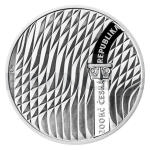 Czech Silver Coins 2020 - 200 CZK Foundation of the High School of Applied Arts for Glassmaking in elezn Brod - Proof