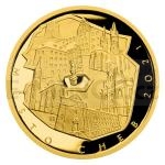 Tschechische Goldmnzen 2021 - 5000 CZK Cheb / Eger - PP
