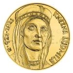 Tschechische Goldmnzen 2021 - 10000 CZK Knna Ludmila / Herzogin Ludmilla - St.