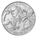 Czech Silver Coins 2022 - 200 CZK Dana Ztopkov, Emil Ztopek - UNC