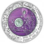 2022 - Austria 25  Silver Niobium Coin Extraterrestrial Life / Leben im All - BU