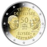 2 and 5 Euro Coins 2013 - 2  Germany - 50th anniversary of the signing of the lyse Treaty - Unc
