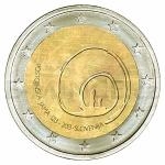 2- und 5-Euro Mnzen 2013 - 2  Slowenien - 800. Jahrestag des ersten Besuchs der Hhle von Postojna - St.