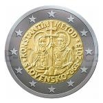2 and 5 Euro Coins 2013 - 2  Slovakia - Saint Cyrillus and Methodius - Unc