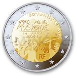 2- und 5-Euro Mnzen 2011 - 2  Frankreich - 30 Jahre F?te de la Musique (Fest der Musik) - St.