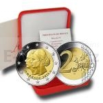 2 a 5 Euromince 2011 - 2  Monako - Satek prince Alberta a Charlene Wittstockov - UNC