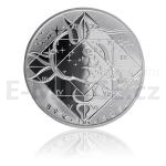 Czech & Slovak Silver medal The Taurus sign of zodiac - proof