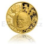Tschechische Medailen Gold One-ounce Medal History of Warcraft - Battle of Ltzen - Proof
