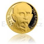 Tschechische Medailen Gold Ducat National Heroes - Alois Ran - Proof