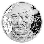 Silber Silver Medal National Heroes - Karel Haler - Proof