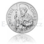 Tschechien & Slowakei Silver medal Thomas the Apostle - stand
