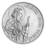 esk mincovna 2020 Stbrn medaile Apotol Juda Tade - b.k.