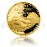 Czech Mint 2019 Gold Ducat to the Birth of a Child 2019 - Proof