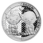 Silver Thaler to the Birth of a Child 2022 - Proof