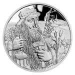 Silber Silver Medal Guardians of Czech Mountains - Jesenky Mountains and Pradd - Proof