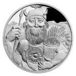 Tschechische Medailen Silver Medal Guardians of Czech Mountains - Beskydy Mountains and Radegast - Proof