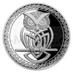 Czech & Slovak Silver Medal The Wisdom Owl - Proof
