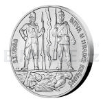 Czech & Slovak Silver 10oz Medal Battle of Hradec Kralove / Koeniggraetz - UNC