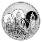 Tschechien & Slowakei Silver medal Advent - proof
