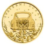 Love / Valentines Day Gold Wedding Ducat 2023 - Proof