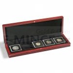 Coin Etuis & Boxes Small coin box VOLTERRA, for 5 QUADRUM