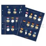 Coin Albums 	 VISTA coin sheets for 23 European 2 euro commemorative coins "30 years of the EU flag"