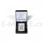 Silver 1 oz (31,1 g) NOBILE etui for 1 embossed gold bar in blister packaging, upright format, black