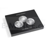 For Him  VOLTERRA presentation case for 11 Queens Beasts 2 oz silver coins 