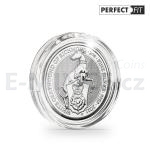 Mnzkapseln ULTRA Perfect Fit fr 2 oz Queen's Beasts Silver (38,61 mm), 10er-Pack